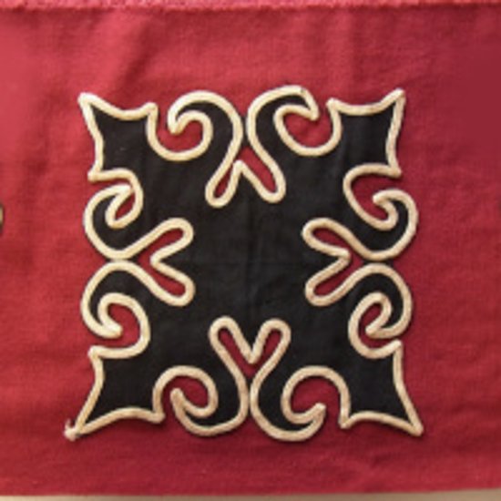 ヤオ族アップリケ布画像