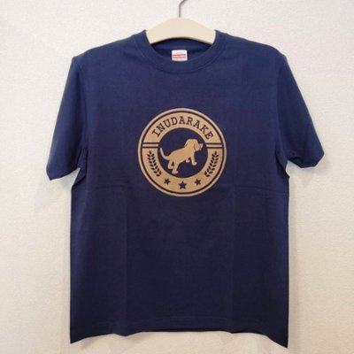 いぬだらけレギュラーTシャツの画像