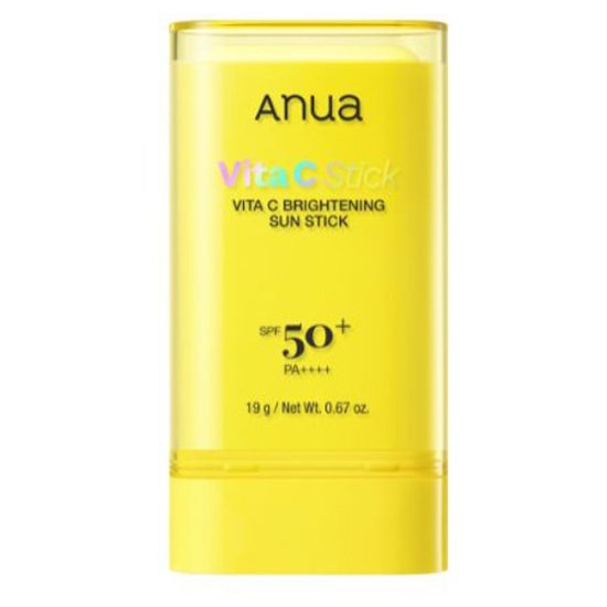 ANUA(アヌア) ビタC サンスクリーンUVスティック 19g SPF50+ PA++++ ビタミン 化粧下地 日焼け止め UVスティック プライマー ひんやり 持ち運び インナードライ肌 混合肌 画像