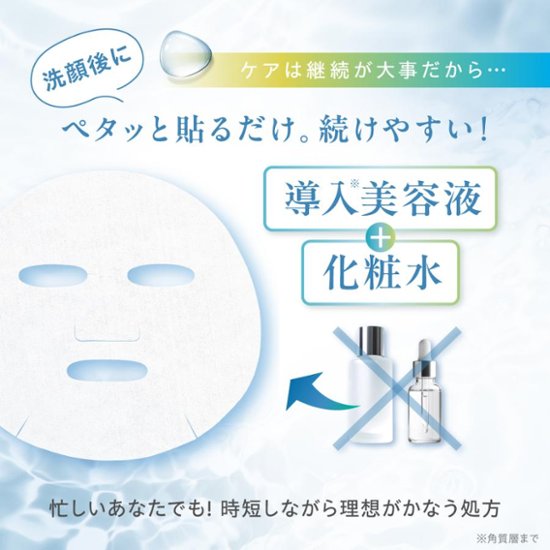 RISM 大容量パック 2個セット ひんやり ウォータリーチャージブースト デイリーケアマスク クール（30枚入り）ビタミンC セラミド インナードライ 毛穴 ベース スキンケア マスクパック画像