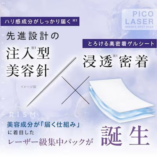 RISM  ピコレーザー ニードルスポットパック10枚入り ※2点以上購入で送料無料画像