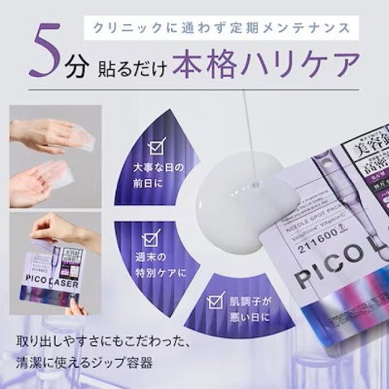 RISM  ピコレーザー ニードルスポットパック10枚入り ※2点以上購入で送料無料画像
