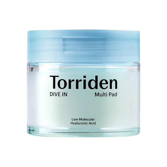 Torriden（トリデン） ダイブインマルチパッド 80枚入り スキンケア 乾燥 保湿 ふき取り化粧水 ヒアルロン酸 クーリングケア 無着色 無香料 敏感肌 トリデン 韓国コスメ画像