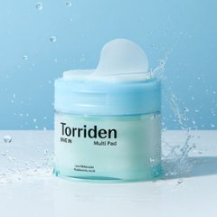 Torriden（トリデン） ダイブインマルチパッド 80枚入り スキンケア 乾燥 保湿 ふき取り化粧水 ヒアルロン酸 クーリングケア 無着色 無香料 敏感肌 トリデン 韓国コスメ画像