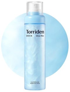  Torriden ダイブイングロウミスト 120ml&50ml 化粧水 ミスト化粧水 スキンケア 乾燥 保湿 ヒアルロン酸 無着色 無香料 敏感肌 脂性肌 ふき取り化粧水 トリデン 韓国コスメ の画像