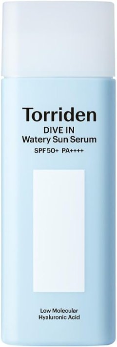 Torriden トリデン ダイブイン ウォータリー サンセラム 50ml 日焼け止め SPF50+ PA++++ UVカット 保湿 美容液 うるおい パンテノール 水分感 ヒアルロン酸 低刺激 の画像