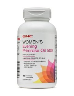 GNC ウィメンズ イブニングプリムローズオイル 500mg, 90粒の画像