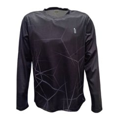 ゴーセン ユニ ドライロングＴシャツ【ブラック】JPT60 数量限定生産品の画像