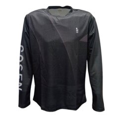 ゴーセン ユニ ドライロングＴシャツ【ブラック】JPT59 数量限定生産品の画像