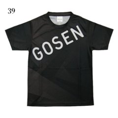ゴーセン ユニ 限定Ｔシャツ【39.ブラック】JPT31の画像