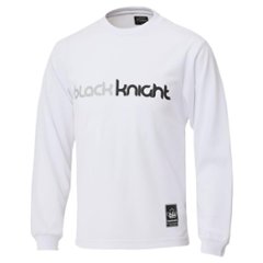 ブラックナイト ユニ ドライロングＴシャツ【ホワイト】T-4203Uの画像