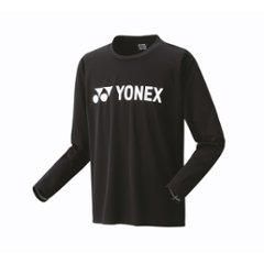 ヨネックス ユニ ドライロングスリーブＴシャツ【007.ブラック】16802の画像