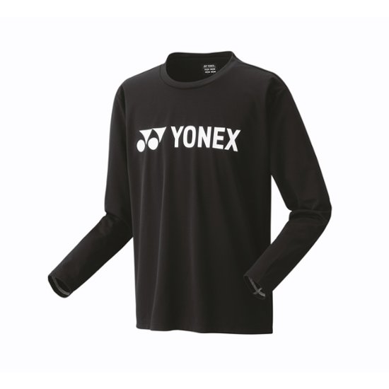 ヨネックス ユニ ドライロングスリーブＴシャツ【007.ブラック】16802画像