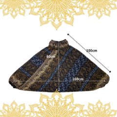 レーヨン　ワイドパンツ　ガウチョパンツ　90cm丈画像