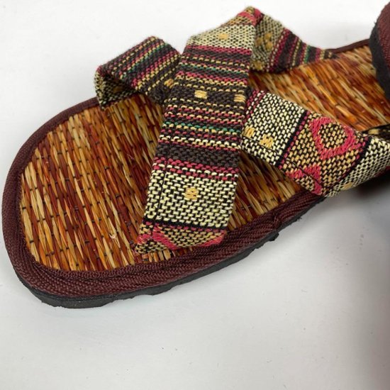 い草サンダル　和風　和装　ルームサンダル　スリッパ　　軽量　スリッポンタイプ　画像