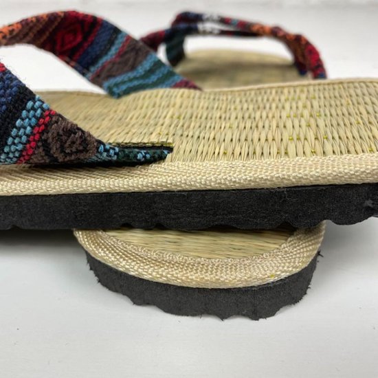 い草サンダル　和風　和装　ルームサンダル　スリッパ　　軽量　スリッポンタイプ　画像