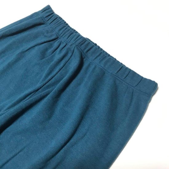 くしゅくしゅレギンス　すそくしゅくしゅタイプ　蓮柄プリント画像