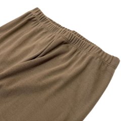 くしゅくしゅレギンス　すそくしゅくしゅタイプ　蓮柄プリント画像