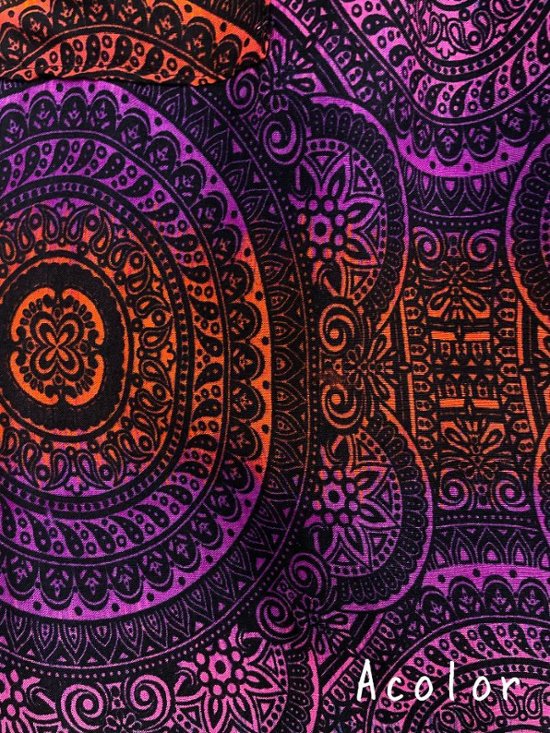 アラジンパンツ　タイパンツ　レーヨン　部屋着　ヨガ　タイマッサージ　男女兼用　【4060柄】画像