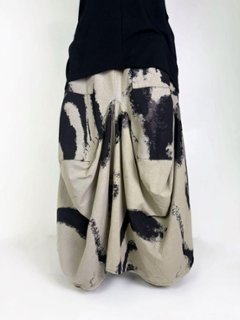 和柄　立体スカート　男女兼用　雲柄　アソート発送画像