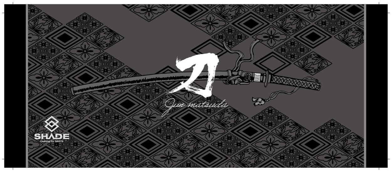 【予約商品】SHADEプレイヤーコラボフェイスタオル　松田純選手画像