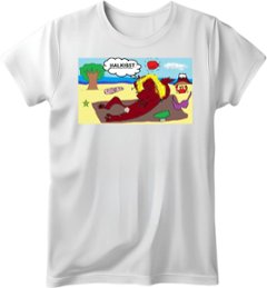 HALKISST　Tシャツ　PC　ホワイトの画像
