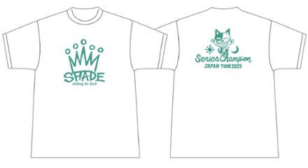 村松治樹＆未来 JAPAN2025 チャンピオン記念Tシャツ ホワイトの画像