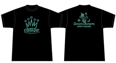 村松治樹＆未来 JAPAN2025 チャンピオン記念Tシャツ ブラックの画像