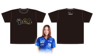 軽辺真央さんサイン入りTシャツ2026の画像