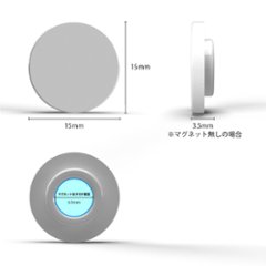 マグネット 丸型 15mm 【100個セット】画像