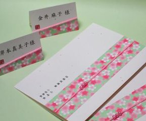 友禅和紙＜さくら＞　サンプル画像