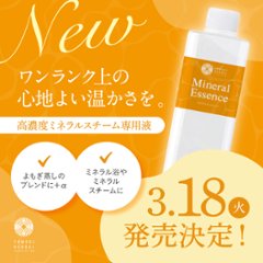 高濃度ミネラルスチーム専用液　ミネラルエッセンスの画像