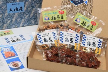 角煮(かつお)3個・福煮豆2個セット画像