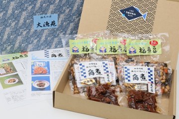 角煮(まぐろ)3個・福煮豆2個セット画像