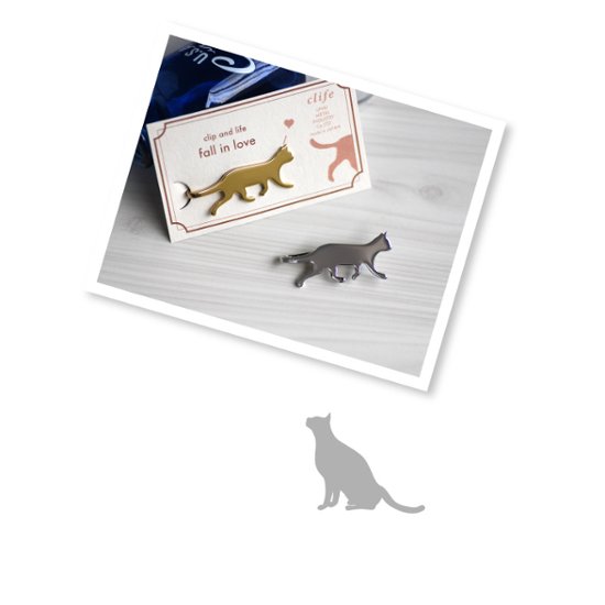 ネコ型 マルチクリップ画像