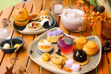 【10月】ハロウィンのにゃんこアフタヌーンティー(喫茶時々、雨さんコラボ)ご予約の画像