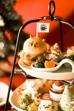 【12月】クリスマスのにゃんこアフタヌーンティーキャンセル待ち画像