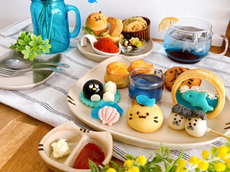 【空席申込】【5月】水族館のにゃんこアフタヌーンティー画像