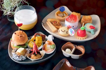 【空席申込】【8月】夏祭りのにゃんこアフタヌーンティー(喫茶時々、雨さんコラボ)の画像