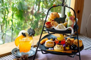 【空席申込】【9月】にゃんこアフタヌーンティー(喫茶時々、雨さんコラボ＆さがおうじさんコラボ)＆カレーの日の画像