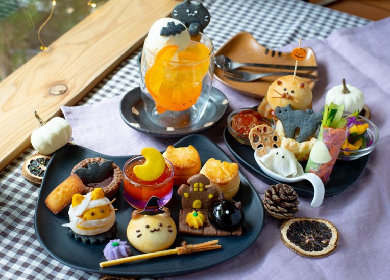 【キャンセル待ち】【10月】にゃんこアフタヌーンティー(ハロウィン)画像