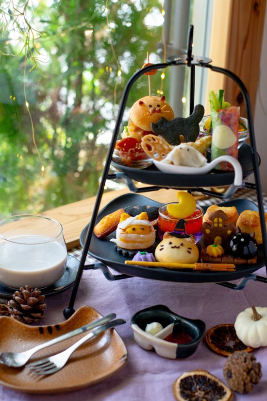 【空席申込】【10月】にゃんこアフタヌーンティー(ハロウィン)画像