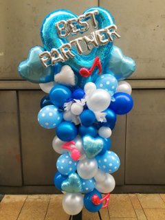 JILL BALLOON お任せバルーンスタンド（花なし）３万円画像