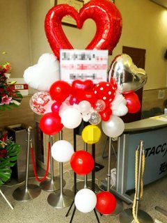 JILL BALLOON お任せバルーンスタンド（花なし）２万円の画像