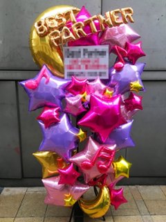 JILL BALLOON お任せバルーンスタンド（花なし）５万円の画像