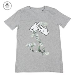 Trendy & Rare トレンディ＆レア 半袖Tシャツ Tシャツ ユニセックス イタリアブランド 2018SS ドル ミッキーの画像