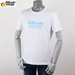 Atlantic STARS アトランティックスターズ プリント メンズ  Tシャツ ホワイト 2018ss ams1848の画像