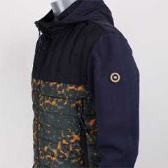 SCOTCH&SODA スコッチ アンド ソーダ 切り返し カモフラ ブルゾン ネイビー画像