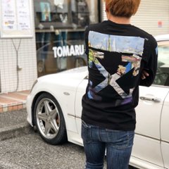 Off-White オフホワイト DIAG COLORED ARROWS ブラック ロンTの画像