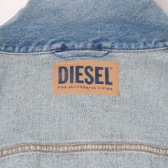 DIESEL デニムジャケット ツートン ブリーチ加工 BM0078K画像